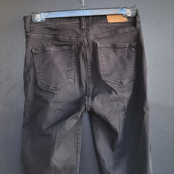 Madewell $129 Black 10" Highrise Skinny Jeans 27 - Picture 10 of 12